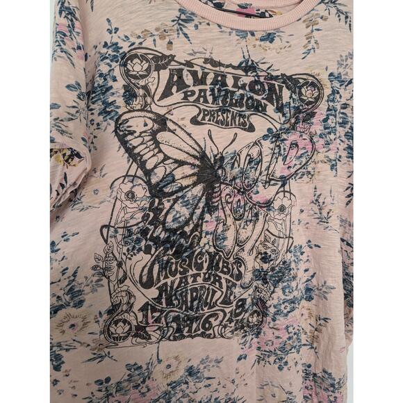 Torrid Floral Wild Soul Vintage Cotton Crew Neck Tee - Picture 4 of 6